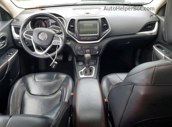 1C4PJMBSXHD227170 2017 JEEP CHEROKEE Charcoal Առջևի վահանակի տեսք