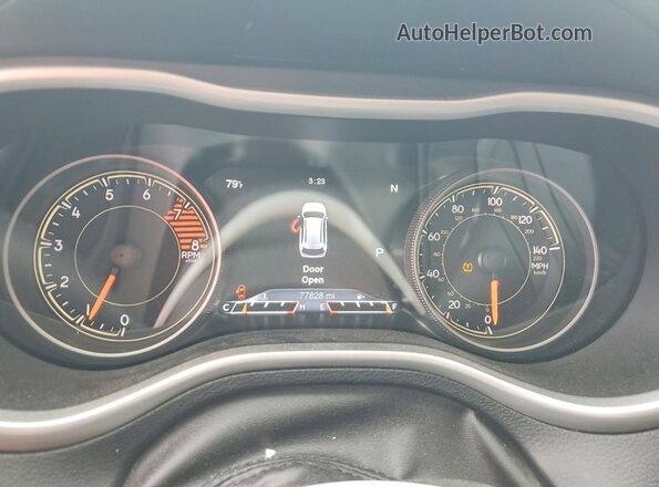 1C4PJMBSXHD227170 2017 JEEP CHEROKEE Charcoal Սարքավորումների վահանակի տեսք