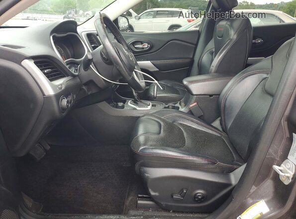 1C4PJMBSXHD227170 2017 JEEP CHEROKEE Charcoal Սալոնի դիմացի տեսք