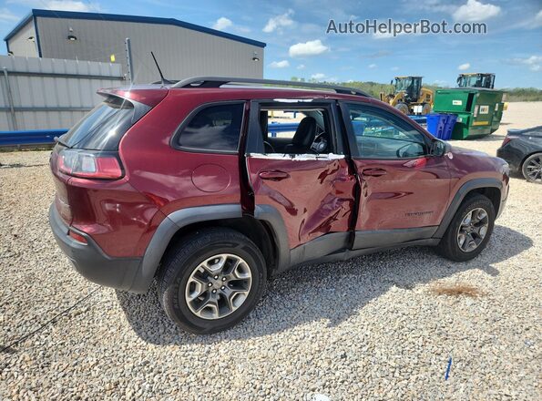 1C4PJMBX0KD188611 2019 JEEP CHEROKEE Burgundy Tył prawy