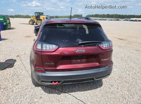 1C4PJMBX0KD188611 2019 JEEP CHEROKEE Burgundy Widok z tyłu