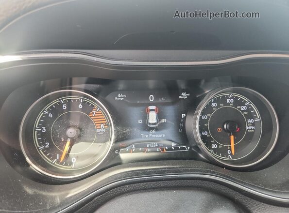 1C4PJMBX0KD188611 2019 JEEP CHEROKEE Burgundy Widok zestawu wskaźników