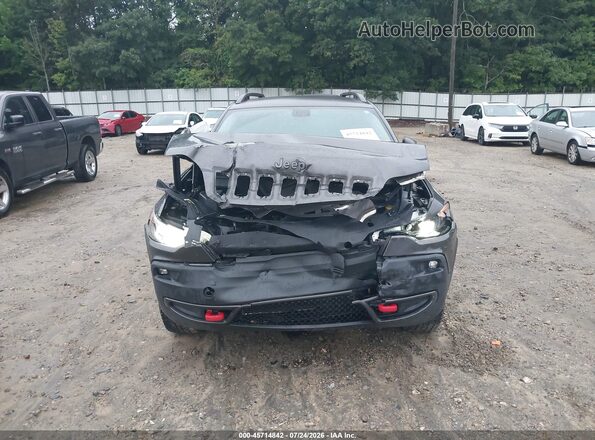 1C4PJMBX0KD402383 2019 JEEP CHEROKEE Серый Вид щитка приборов