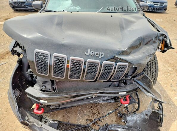 1C4PJMBX0MD188546 2021 JEEP CHEROKEE Black Вид задньої частини салону