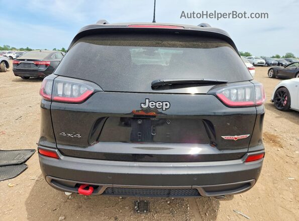 1C4PJMBX0MD188546 2021 JEEP CHEROKEE Black Вид ззаду