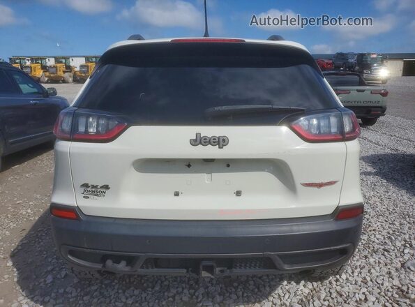 1C4PJMBX1KD343084 2019 JEEP CHEROKEE White Вид ззаду