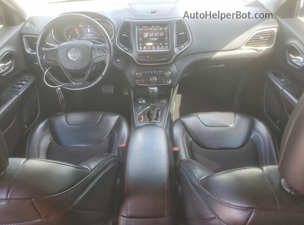 1C4PJMBX1KD343084 2019 JEEP CHEROKEE White Вид панелі приладів