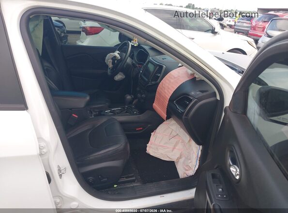 1C4PJMBX1LD527510 2020 JEEP CHEROKEE White წინა სალონის ხედი