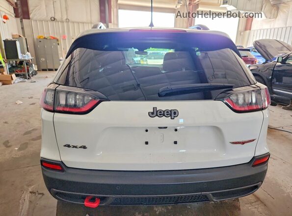 1C4PJMBX1LD563472 2020 JEEP CHEROKEE White Вид ззаду