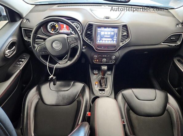 1C4PJMBX1LD563472 2020 JEEP CHEROKEE White Вид панелі приладів