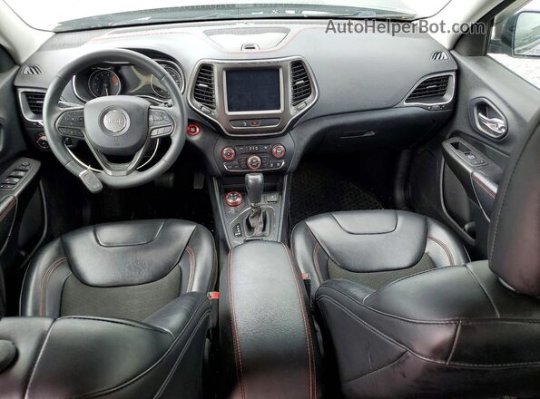 1C4PJMBX1LD588226 2020 JEEP CHEROKEE Black Dashboard view