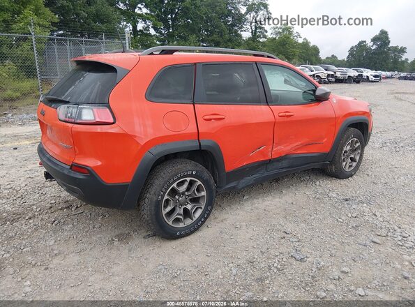 1C4PJMBX1MD230612 2021 JEEP CHEROKEE Orange Հետևի աջ