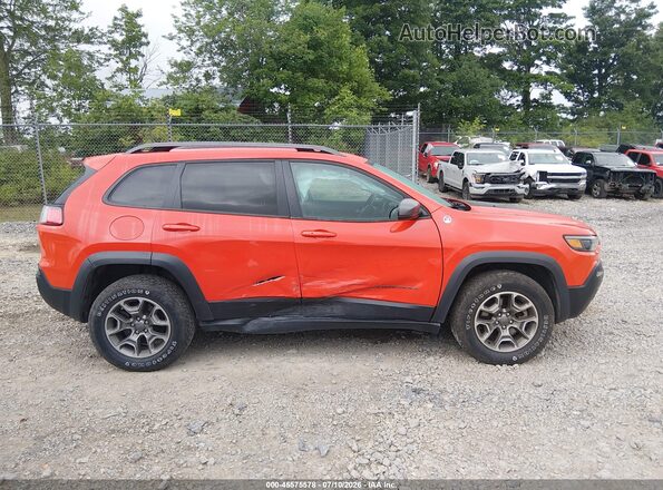 1C4PJMBX1MD230612 2021 JEEP CHEROKEE Orange Սալոնի հետևի տեսք