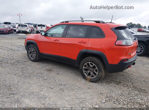 1C4PJMBX1MD230612 2021 JEEP CHEROKEE Orange Հետևի ձախ