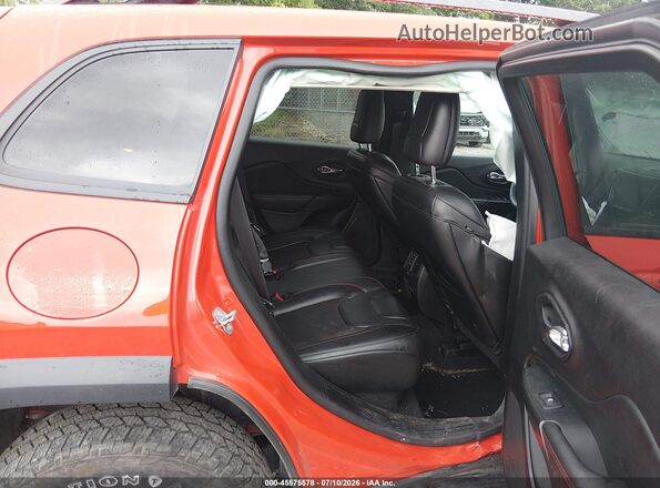 1C4PJMBX1MD230612 2021 JEEP CHEROKEE Orange VIN կոդի պիտակի տեսք