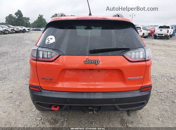 1C4PJMBX1MD230612 2021 JEEP CHEROKEE Orange 