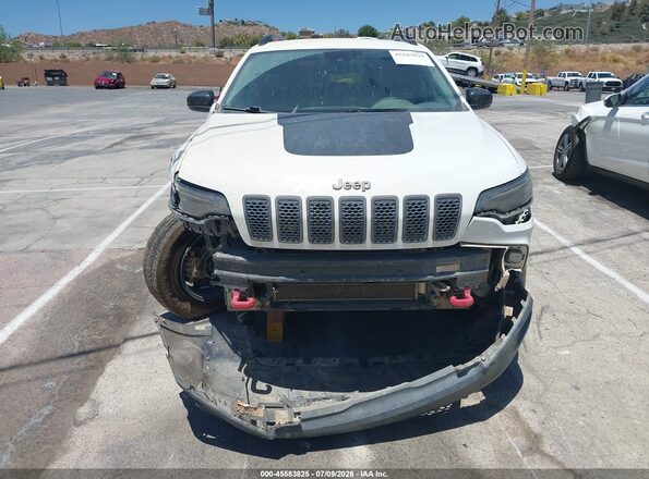 1C4PJMBX1ND521922 2022 JEEP CHEROKEE Белый Вид щитка приборов