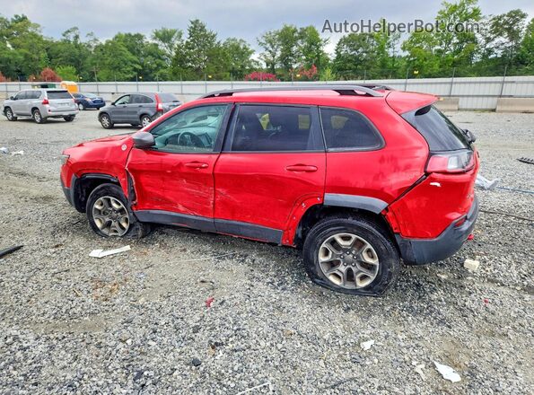 1C4PJMBX2KD298365 2019 JEEP CHEROKEE Red Tył lewy