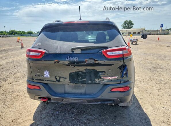 1C4PJMBX3JD571201 2018 JEEP CHEROKEE Black Widok z tyłu