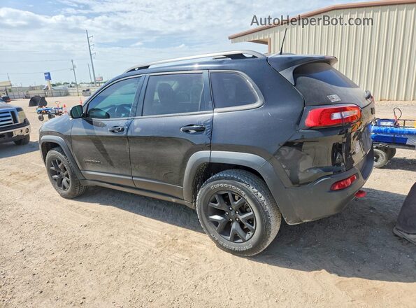 1C4PJMBX3JD571201 2018 JEEP CHEROKEE Black Tył lewy