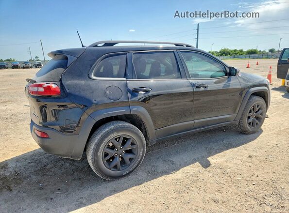 1C4PJMBX3JD571201 2018 JEEP CHEROKEE Black Tył prawy