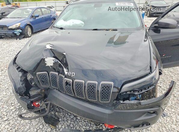 1C4PJMBX3KD199604 2019 JEEP CHEROKEE Black Вид підкапотного простору