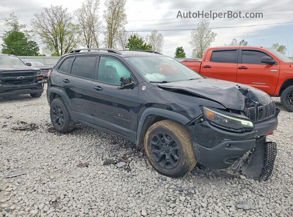 1C4PJMBX3KD199604 2019 JEEP CHEROKEE Black Передня права чверть