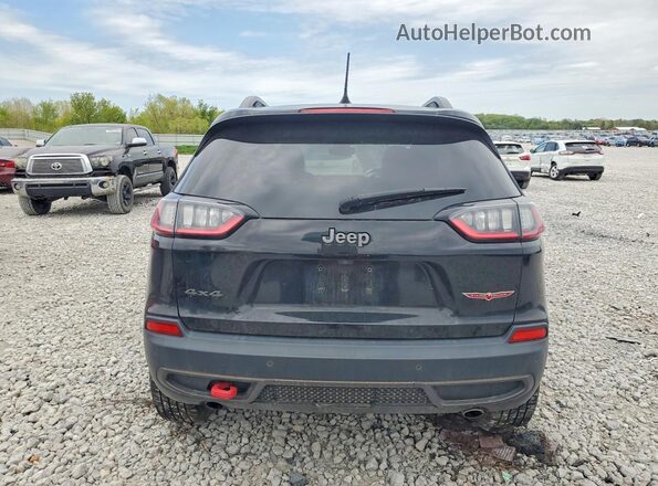 1C4PJMBX3KD199604 2019 JEEP CHEROKEE Black Вид ззаду