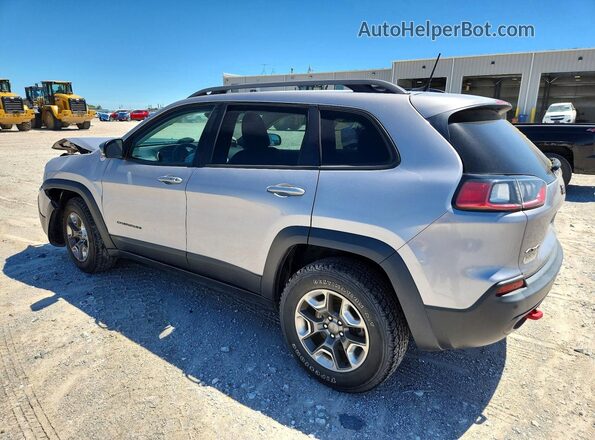 1C4PJMBX3KD355530 2019 JEEP CHEROKEE Silver Trasero izquierdo