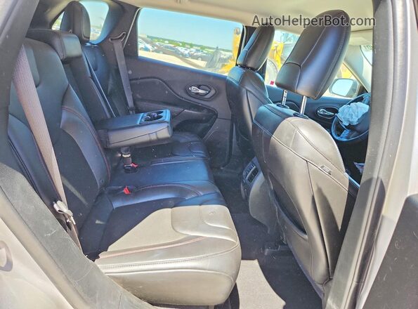 1C4PJMBX3KD355530 2019 JEEP CHEROKEE Silver Vista de los asientos traseros