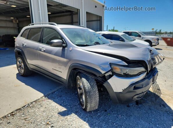1C4PJMBX3KD355530 2019 JEEP CHEROKEE Silver Delantero derecho