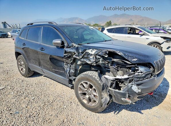 1C4PJMBX3LD554577 2020 JEEP CHEROKEE Black Przód prawy