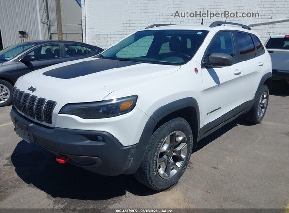 1C4PJMBX4KD185520 2019 JEEP CHEROKEE White Передня ліва чверть
