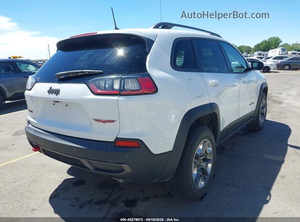 1C4PJMBX4KD185520 2019 JEEP CHEROKEE White Задня права чверть