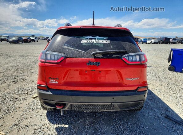 1C4PJMBX4KD226938 2019 JEEP CHEROKEE Red უკანა ხედი