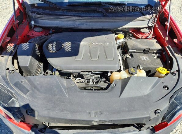 1C4PJMBX4KD226938 2019 JEEP CHEROKEE Red ძრავის განყოფილების ხედი