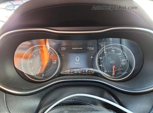 1C4PJMBX4KD226938 2019 JEEP CHEROKEE Red ხელსაწყოთა პანელის ხედი