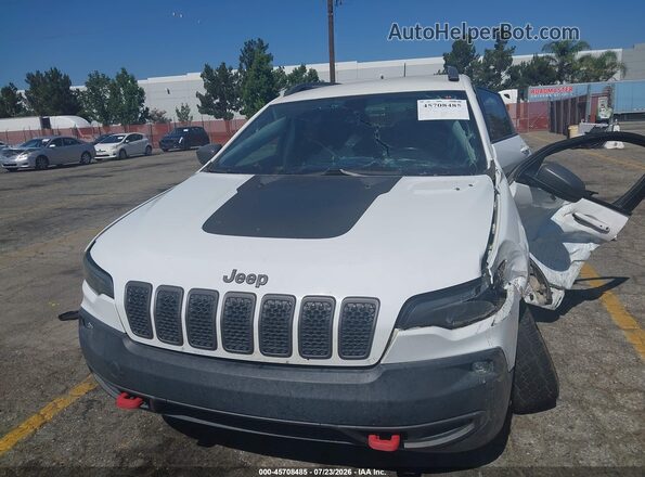 1C4PJMBX4KD311259 2019 JEEP CHEROKEE White Սարքավորումների վահանակի տեսք