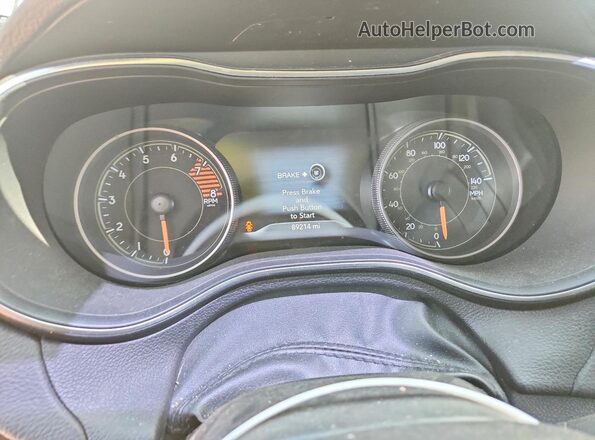 1C4PJMBX4KD361532 2019 JEEP CHEROKEE White Вид щитка приладів