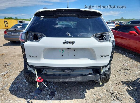 1C4PJMBX4KD361532 2019 JEEP CHEROKEE White Вид ззаду