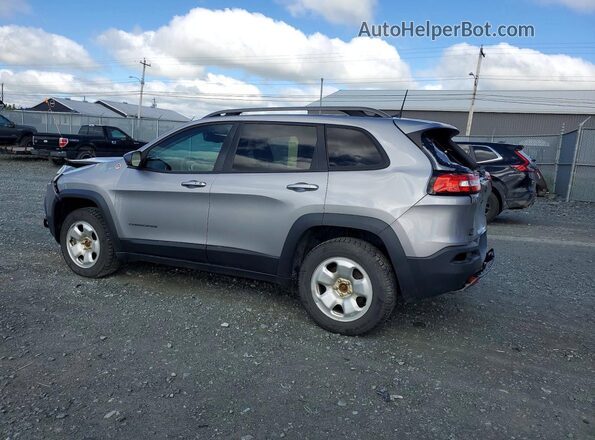 1C4PJMBX5JD503210 2018 JEEP CHEROKEE Серый Задняя левая четверть