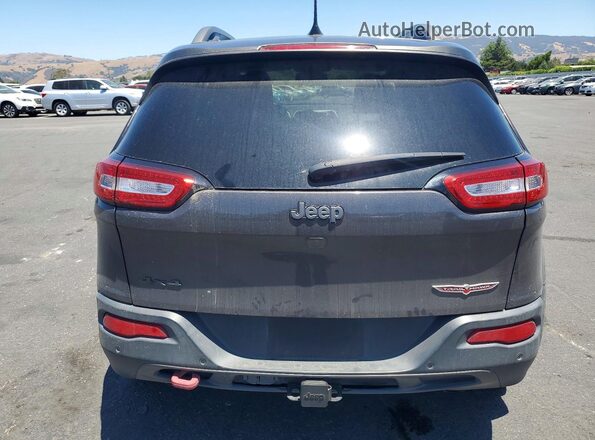 1C4PJMBX5JD551094 2018 JEEP CHEROKEE Charcoal Vista trasera