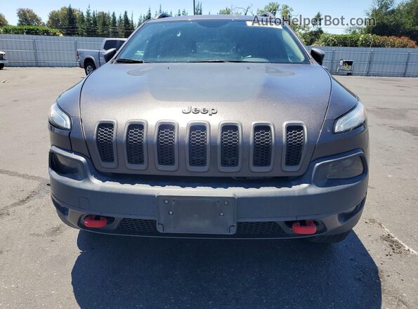 1C4PJMBX5JD551094 2018 JEEP CHEROKEE Charcoal Vista frontal