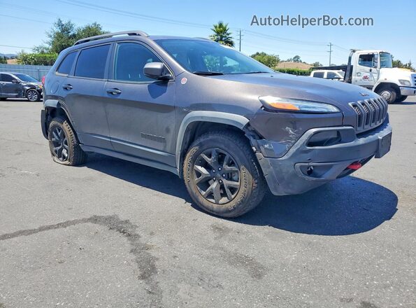 1C4PJMBX5JD551094 2018 JEEP CHEROKEE Charcoal Delantero derecho