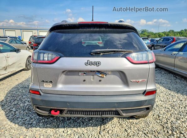 1C4PJMBX5KD153854 2019 JEEP CHEROKEE Gray Вид ззаду