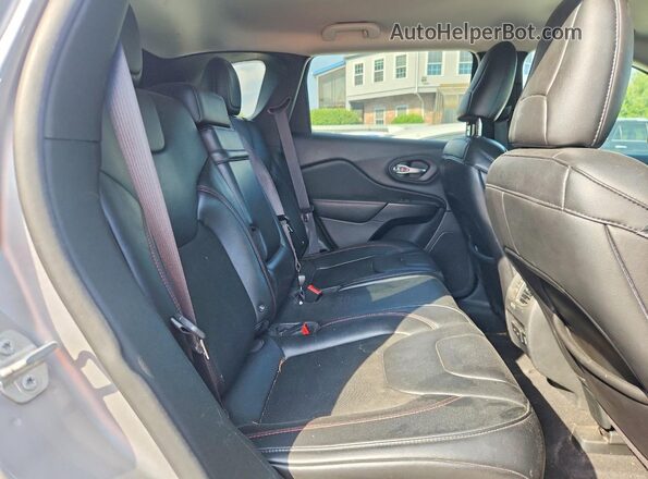 1C4PJMBX5KD153854 2019 JEEP CHEROKEE Gray Вид задньої частини салону