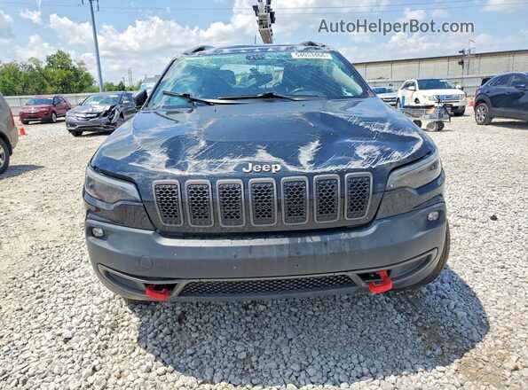 1C4PJMBX5KD225054 2019 JEEP CHEROKEE Black Դիմացի տեսք