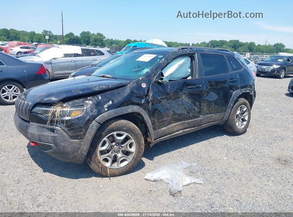 1C4PJMBX5KD417882 2019 JEEP CHEROKEE Gray Առջևի ձախ երեք քառորդ տեսարան