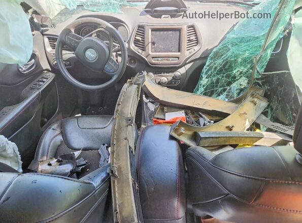 1C4PJMBX5MD239037 2021 JEEP CHEROKEE Gray Առջևի վահանակի տեսք