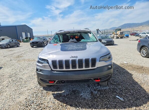1C4PJMBX5MD239037 2021 JEEP CHEROKEE Gray Դիմացի տեսք
